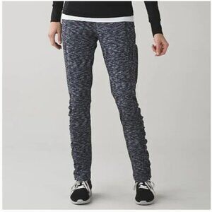 Lululemon Runderful Pant Dramatic Static Slate Black Size 6